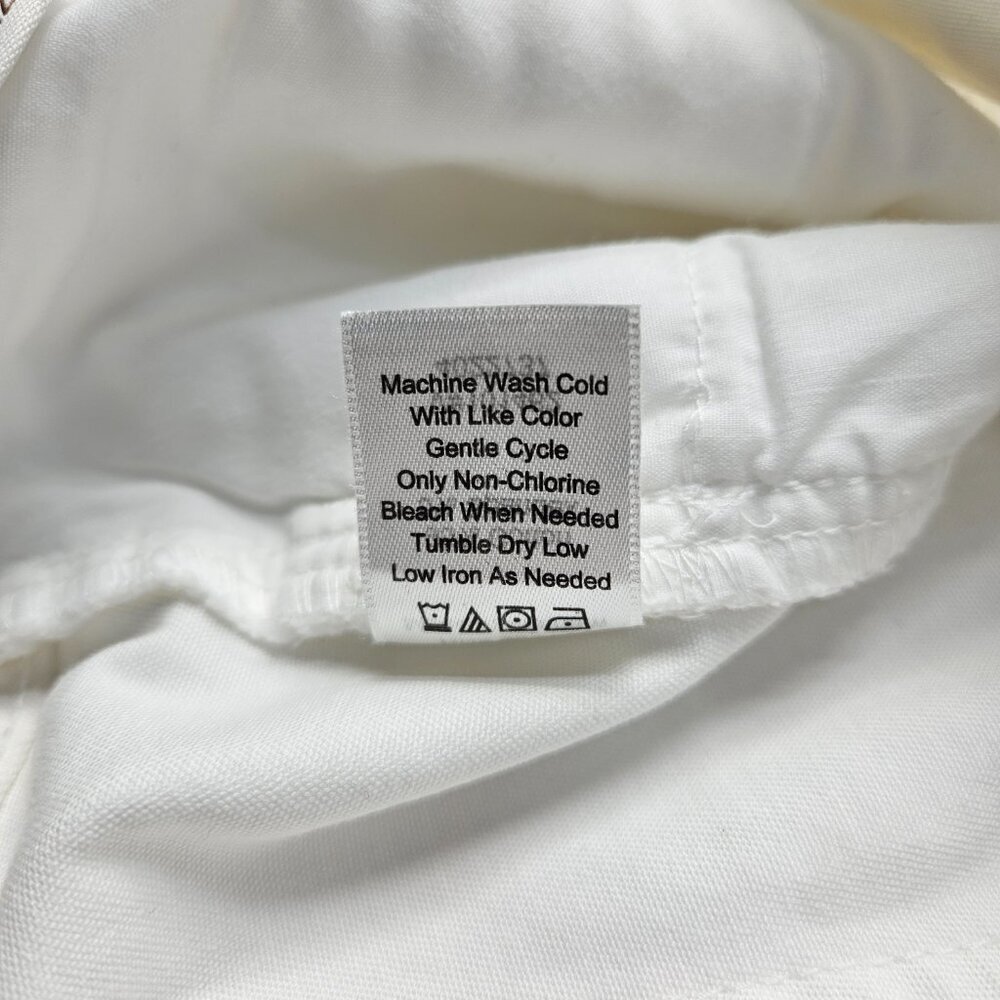 COLDWATER CREEK -NWT- Premium Denim NATURAL FIT CROPPED LEG WHITE SZ-12 (124-8) - Picture 5 of 8